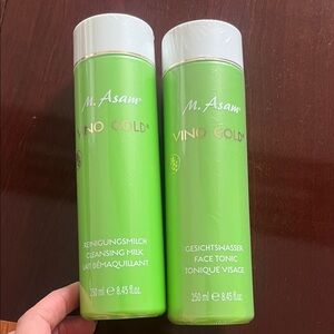 M. Asam Vino Gold Cleansing Milk and Face Tonic Set